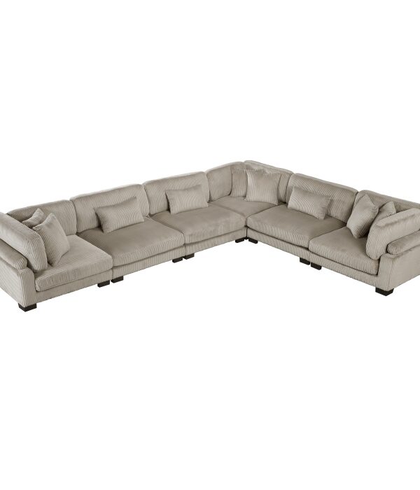 8555GB*3CR3AC 6-Piece Modular Sectional