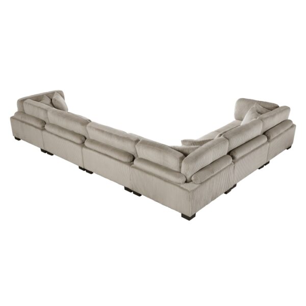 8555GB*3CR3AC 6-Piece Modular Sectional