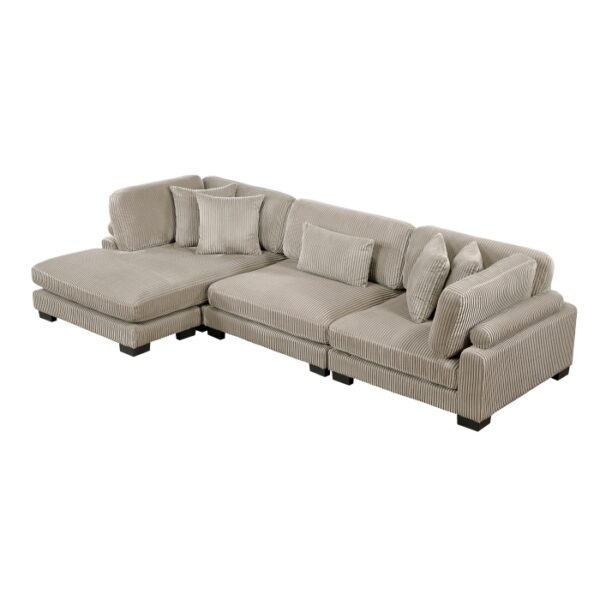 8555GB*CRACVC 3-Piece Modular Sectional wi...