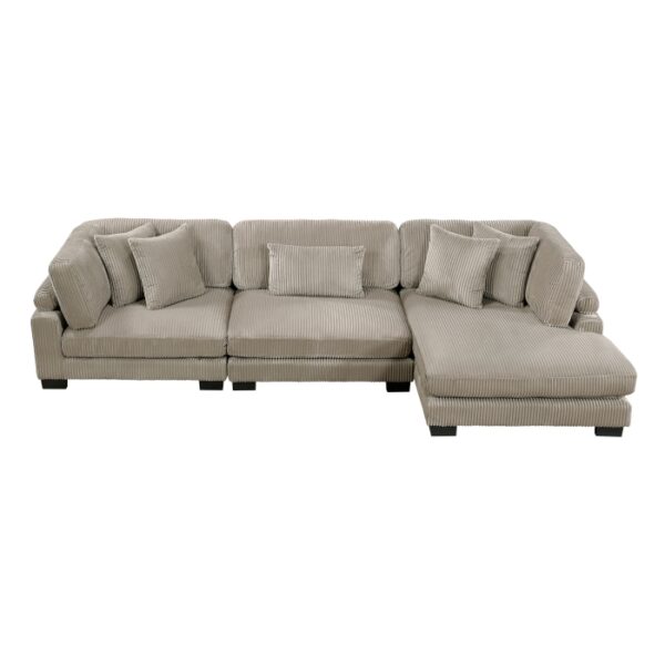 8555GB*CRACVC 3-Piece Modular Sectional wi...