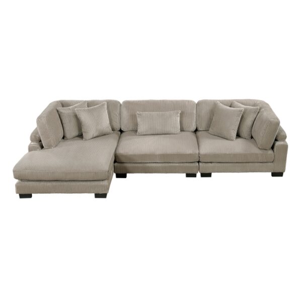8555GB*CRACVC 3-Piece Modular Sectional wi...