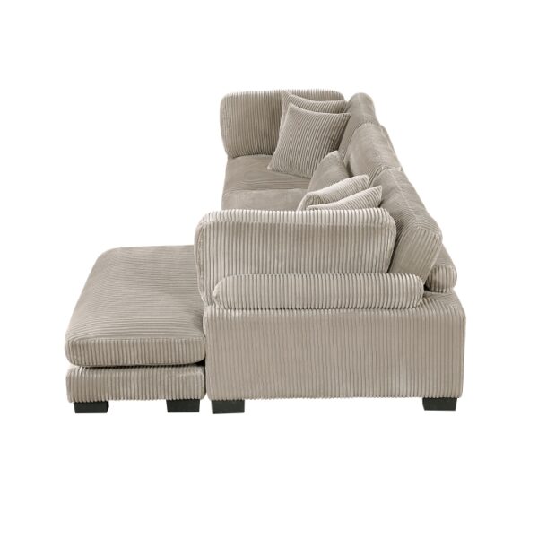 8555GB*CRACVC 3-Piece Modular Sectional wi...