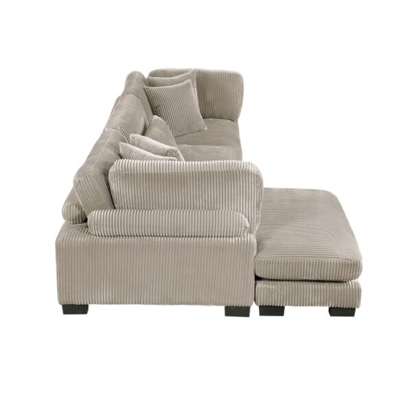 8555GB*CRACVC 3-Piece Modular Sectional wi...