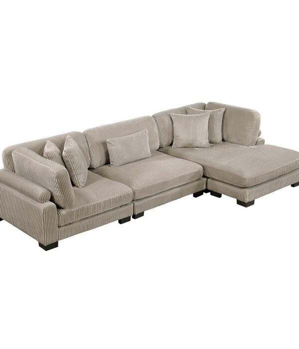 8555GB*CRACVC 3-Piece Modular Sectional wi...