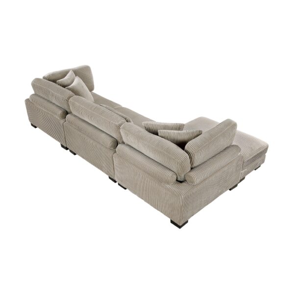8555GB*CRACVC 3-Piece Modular Sectional wi...