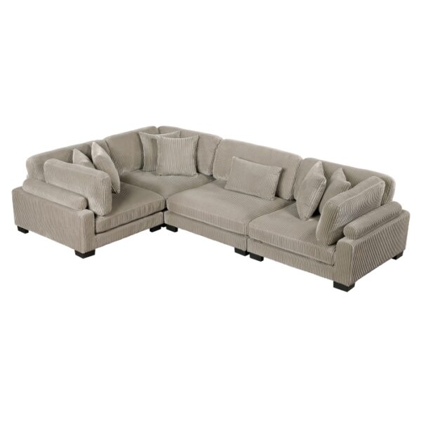 8555GB*3CRAC 4-Piece Modular Sectional