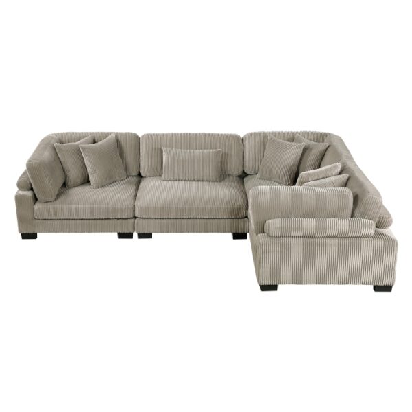 8555GB*3CRAC 4-Piece Modular Sectional