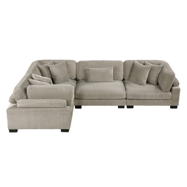8555GB*3CRAC 4-Piece Modular Sectional
