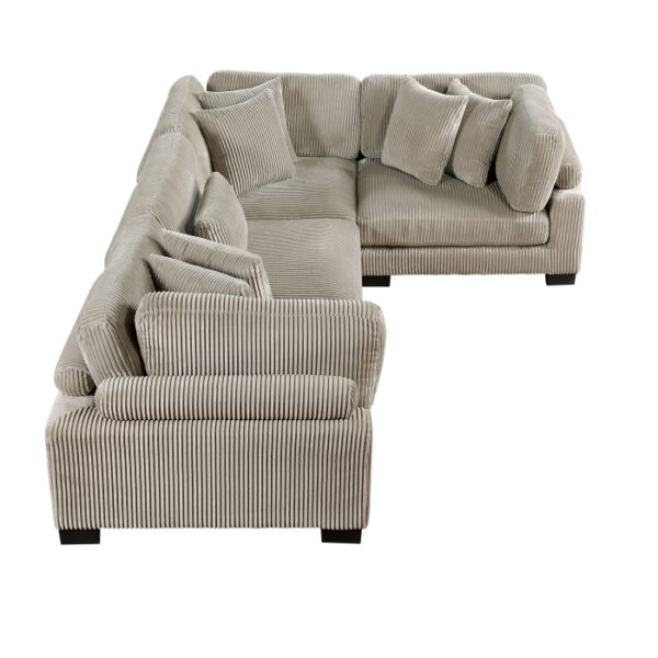 8555GB*3CRAC 4-Piece Modular Sectional