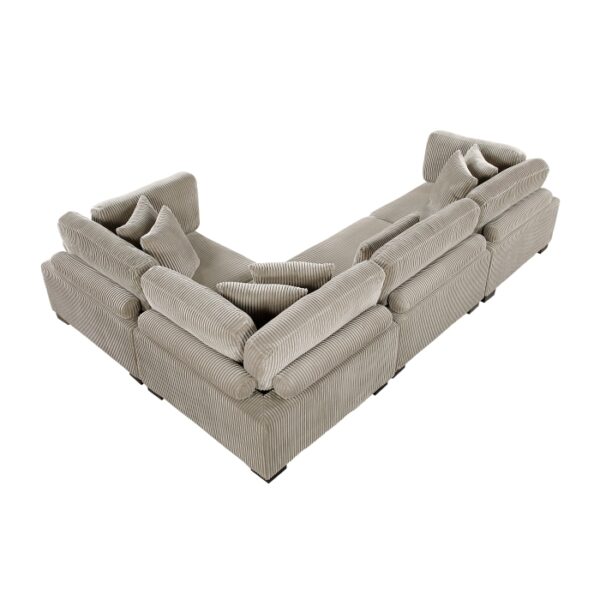 8555GB*3CRAC 4-Piece Modular Sectional