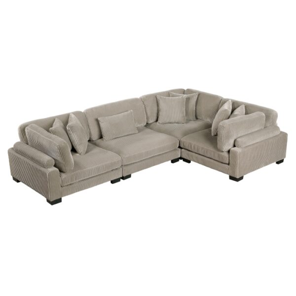 8555GB*3CRAC 4-Piece Modular Sectional