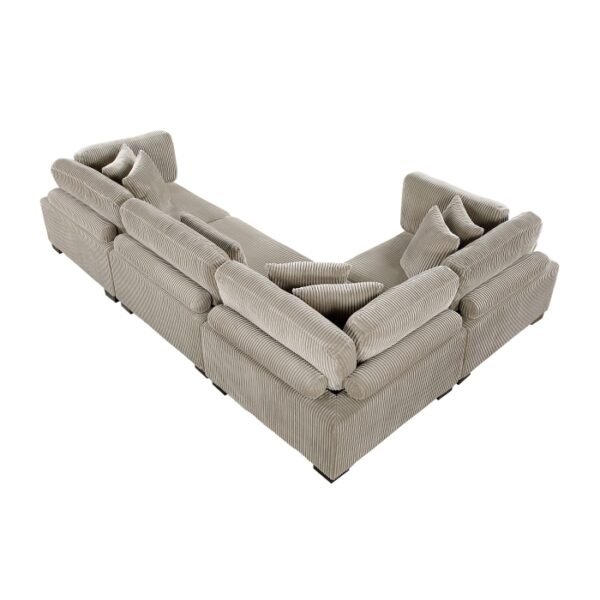 8555GB*3CRAC 4-Piece Modular Sectional