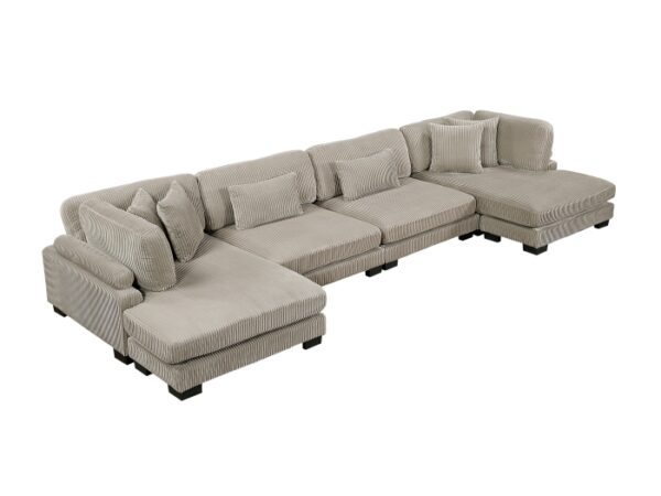 8555GB*2AC2VC 4-Piece Modular Sectional wi...