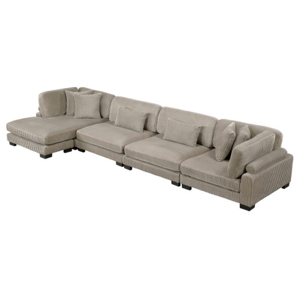 8555GB*CR2ACVC 4-Piece Modular Sectional wi...