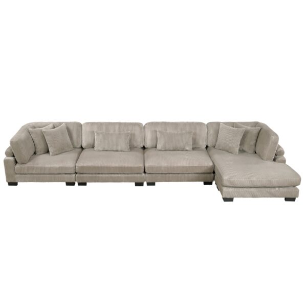 8555GB*CR2ACVC 4-Piece Modular Sectional wi...
