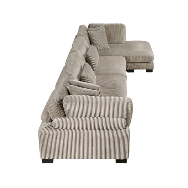 8555GB*CR2ACVC 4-Piece Modular Sectional wi...