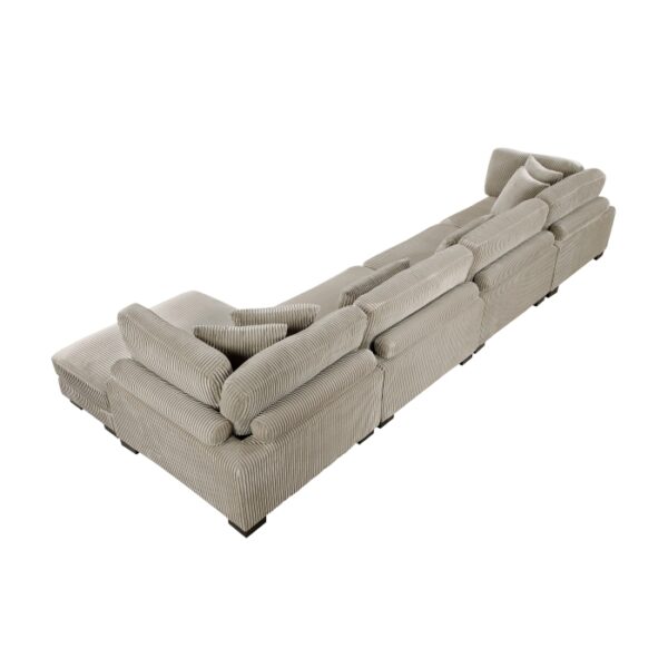 8555GB*CR2ACVC 4-Piece Modular Sectional wi...