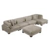 8555GB*CR2ACVCOT 5-Piece Modular Sectional wi...