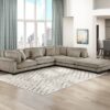 8555GB Seating-Traverse Collection 6-Piece Modular Sectional wi...