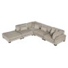 8555GB*5OT 5-Piece Modular Sectional wi...