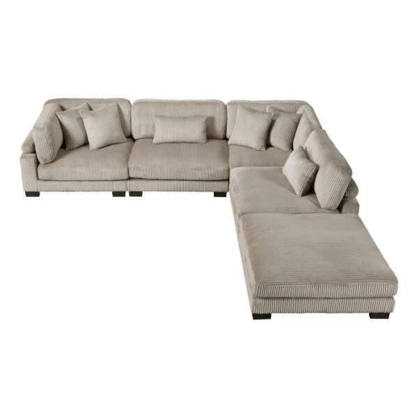 8555GB*5OT 5-Piece Modular Sectional wi...
