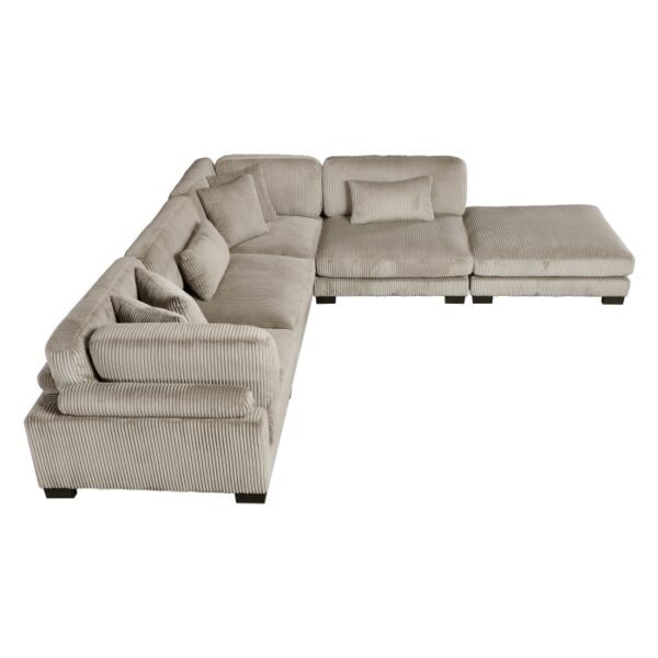 8555GB*5OT 5-Piece Modular Sectional wi...