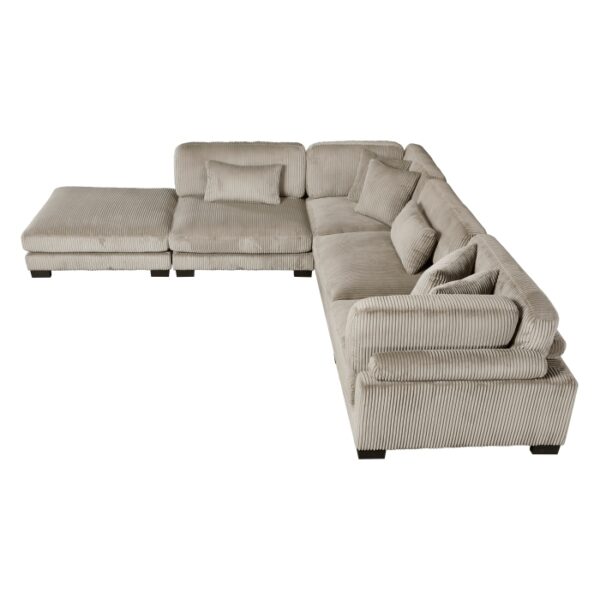 8555GB*5OT 5-Piece Modular Sectional wi...