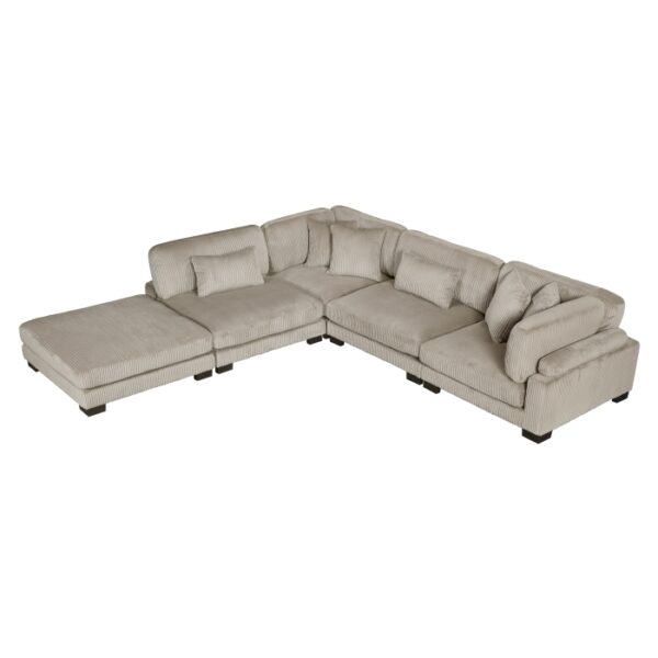 8555GB*5OT 5-Piece Modular Sectional wi...