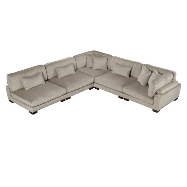 8555GB*5SC 5-Piece Modular Sectional