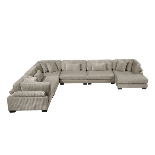 8555GB*2CR3ACVC 6-Piece Modular Sectional wi...