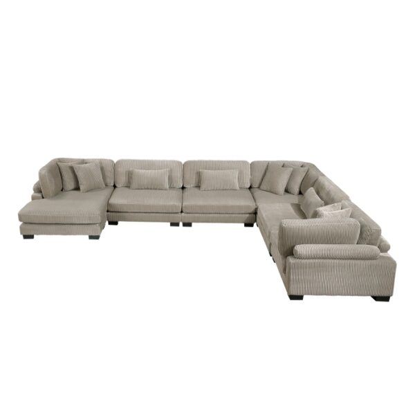 8555GB*2CR3ACVC 6-Piece Modular Sectional wi...