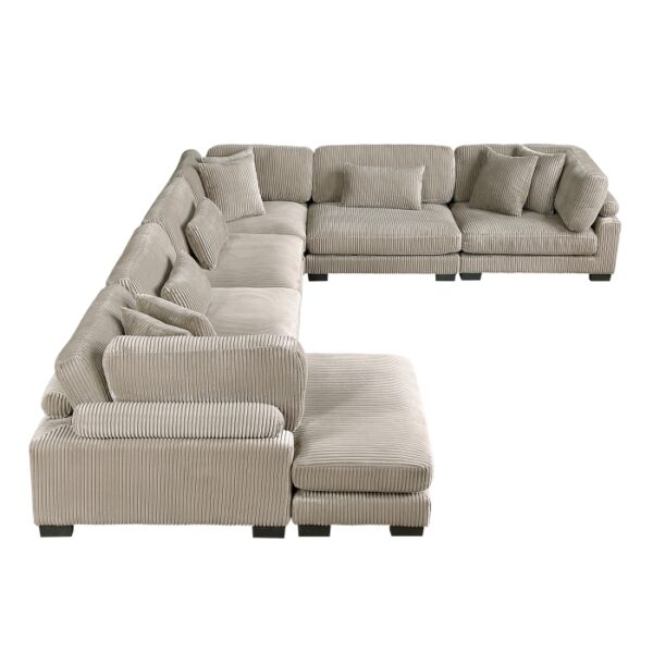 8555GB*2CR3ACVC 6-Piece Modular Sectional wi...