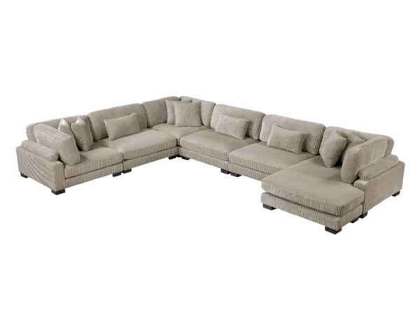 8555GB*2CR3ACVC 6-Piece Modular Sectional wi...