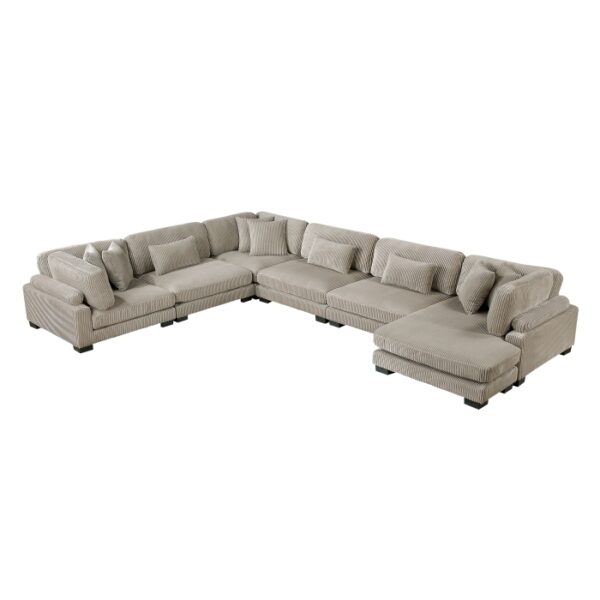 8555GB*2CR3ACVC 6-Piece Modular Sectional wi...