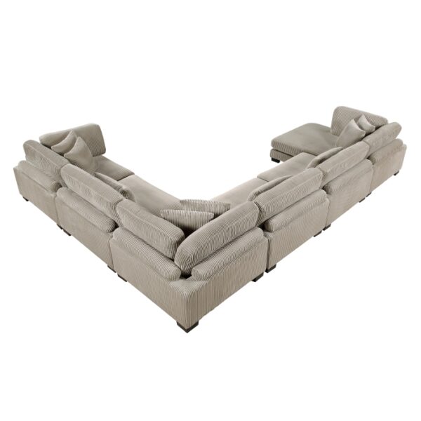 8555GB*2CR3ACVC 6-Piece Modular Sectional wi...