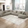 8555GB Seating-Traverse Collection 6-Piece Modular Sectional wi...