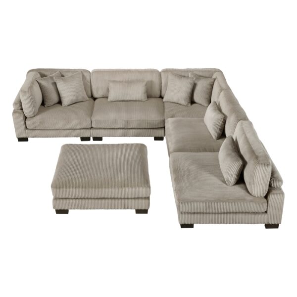8555GB*6OT 6-Piece Modular Sectional wi...