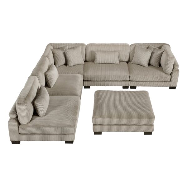 8555GB*6OT 6-Piece Modular Sectional wi...