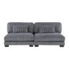 8555GY*2AC1CROT 4-Piece Modular Sectional wi...