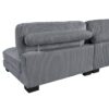 8555GY*2AC1CROT 4-Piece Modular Sectional wi...