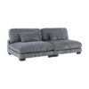 8555GY*CR2ACVC 4-Piece Modular Sectional wi...