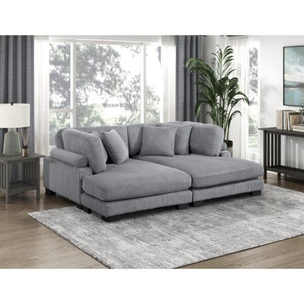 8555GY*2VC 2-Piece Chaise Lounge