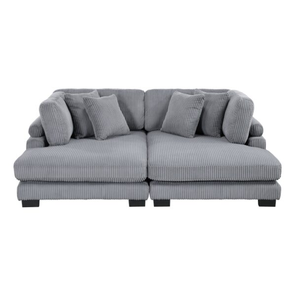 8555GY*2VC 2-Piece Chaise Lounge