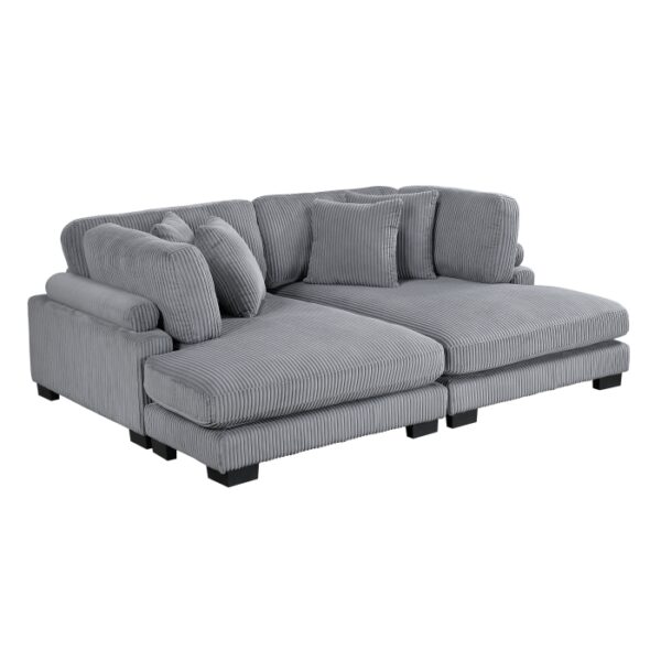 8555GY*2VC 2-Piece Chaise Lounge
