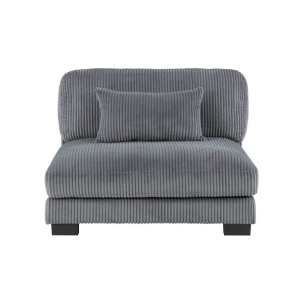 8555GY*2AC1CROT 4-Piece Modular Sectional wi...