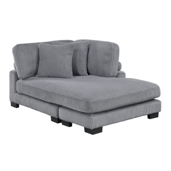 8555GY*CR2ACVCOT 5-Piece Modular Sectional wi...