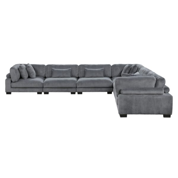 8555GY*3CR3AC 6-Piece Modular Sectional