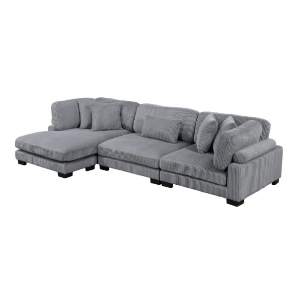 8555GY*CRACVC 3-Piece Modular Sectional wi...