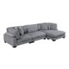 8555GY*CRACVC 3-Piece Modular Sectional wi...