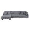 8555GY*CRACVC 3-Piece Modular Sectional wi...